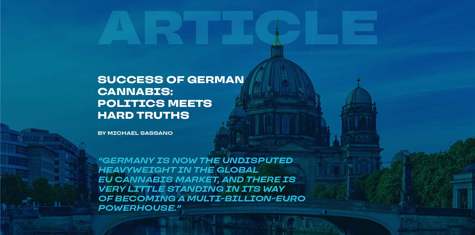 Success of German Cannabis: Politics Meets Hard Truths